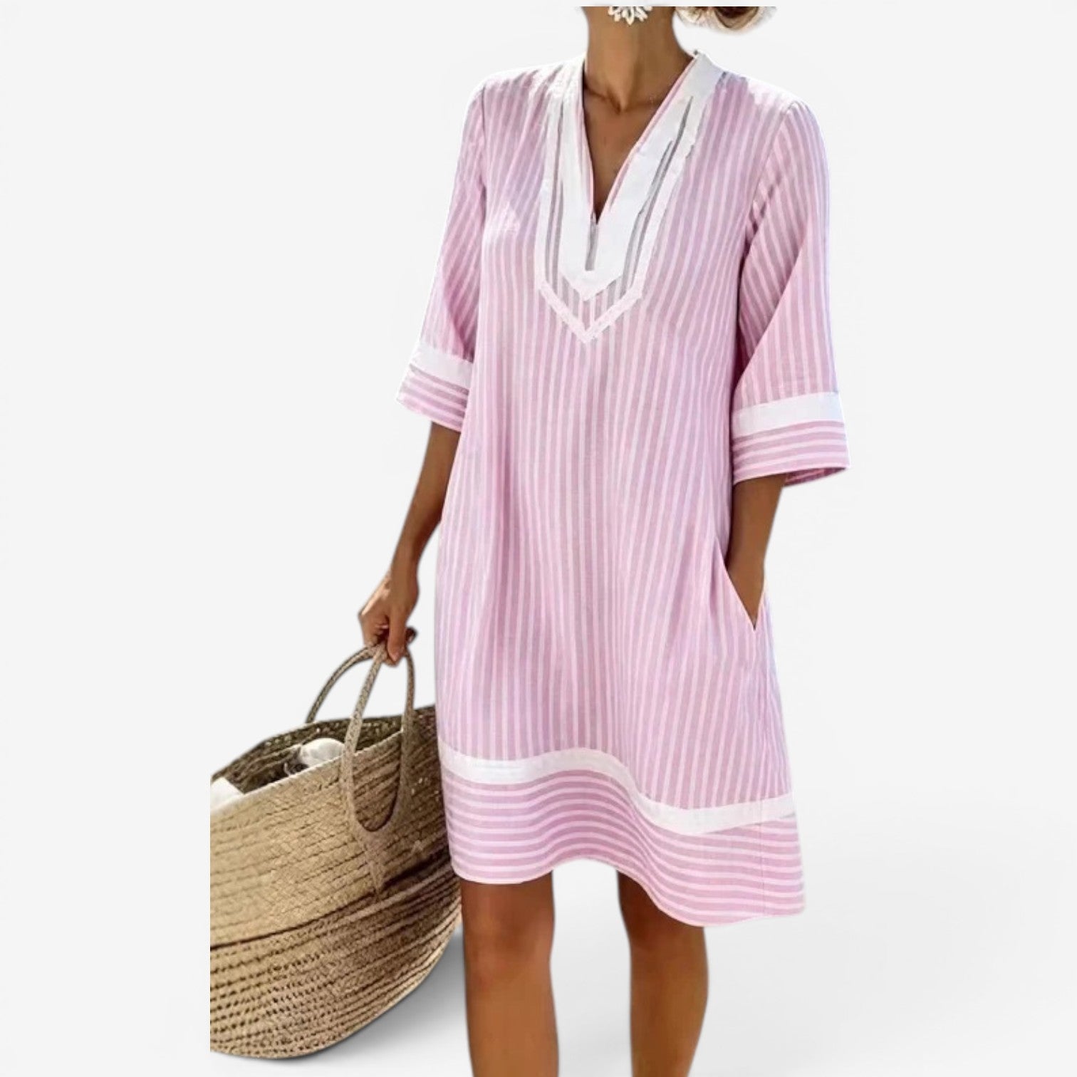 Kirsten™ Striped dress