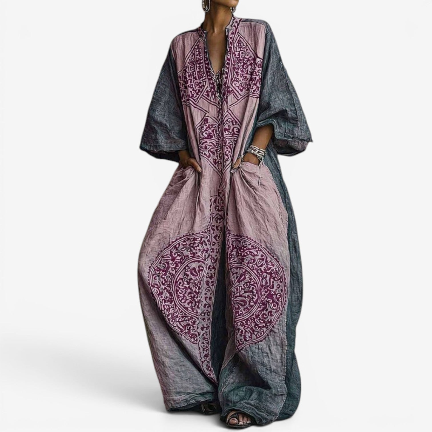 Kylie™ Ethnic Print Jumpsuit